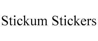 STICKUM STICKERS