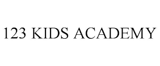 123 KIDS ACADEMY