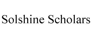 SOLSHINE SCHOLARS