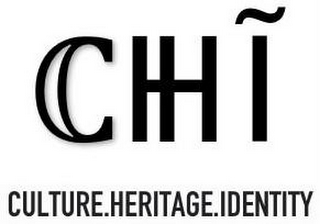 CHI CULTURE.HERITAGE.IDENTITY