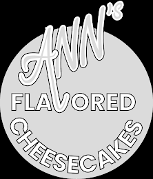 ANN'S FLAVORED CHEESECAKES