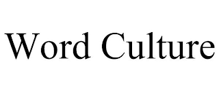 WORD CULTURE