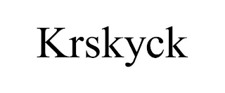 KRSKYCK