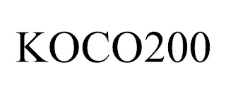 KOCO200