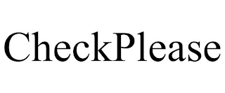 CHECKPLEASE