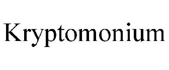 KRYPTOMONIUM