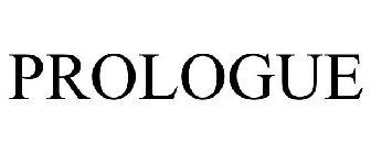 PROLOGUE