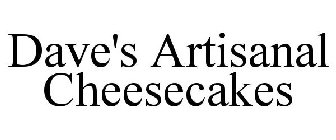 DAVE'S ARTISANAL CHEESECAKES