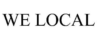 WE LOCAL