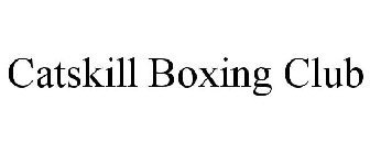 CATSKILL BOXING CLUB