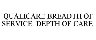 QUALICARE BREADTH OF SERVICE. DEPTH OF CARE.