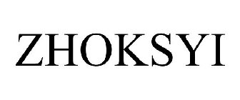ZHOKSYI