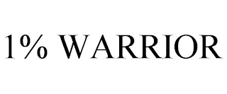 1% WARRIOR