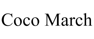 COCO MARCH