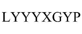 LYYYXGYP