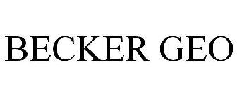 BECKER GEO