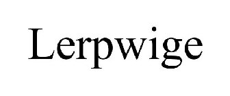 LERPWIGE