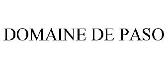 DOMAINE DE PASO