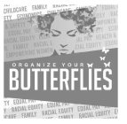 ORGANIZE YOUR BUTTERFLIES CHILDCARE FAMILY ETY ECONOMICS CHILDCARE FAMILY EQUAL & SAFETY ILY RAC EQUAL PAY H EMPOWER RACIAL EQUITY EQUA SAFETY ECO E FAMILY RACIAL AL PAY HEALTH & EMPOWERING WOMEN CIAL