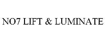 NO7 LIFT & LUMINATE