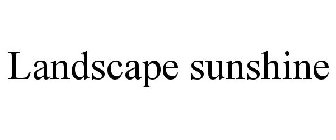 LANDSCAPE SUNSHINE