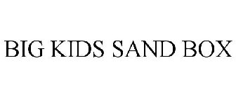BIG KIDS SAND BOX