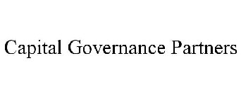 CAPITAL GOVERNANCE PARTNERS