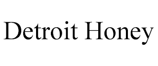 DETROIT HONEY