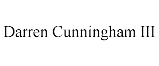 DARREN CUNNINGHAM III