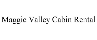 MAGGIE VALLEY CABIN RENTAL