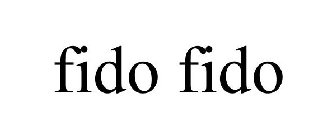 FIDO FIDO