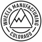 W WHEELS MANUFACTURING COLORADO