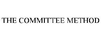 THE COMMITTEE METHOD