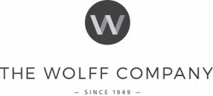 W THE WOLFF COMPANY SINCE 1949