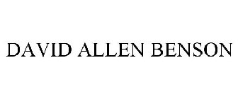 DAVID ALLEN BENSON