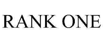 RANK ONE