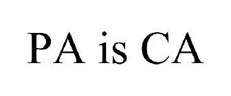 PA IS CA