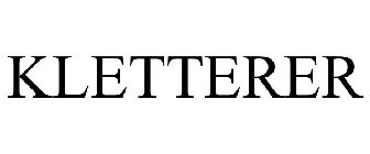 KLETTERER