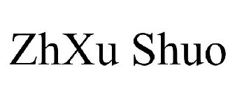 ZHXU SHUO