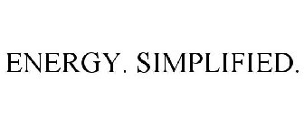 ENERGY. SIMPLIFIED.