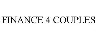 FINANCE 4 COUPLES