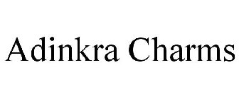 ADINKRA CHARMS