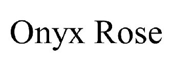 ONYX ROSE