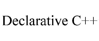 DECLARATIVE C++