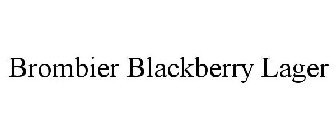 BROMBIER BLACKBERRY LAGER