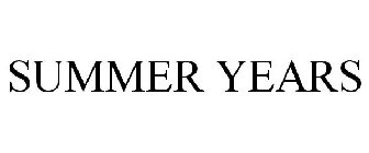 SUMMER YEARS