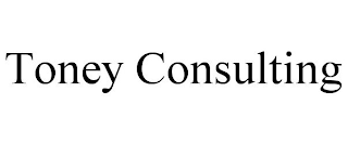 TONEY CONSULTING