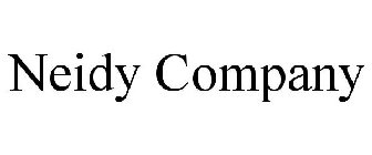 NEIDY COMPANY