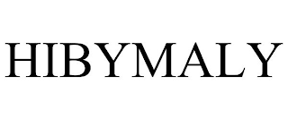 HIBYMALY