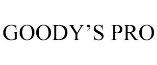 GOODY'S PRO